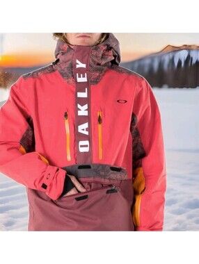 Oakley Regulator 2L Snowboard Jacket Pullover Anorak Winter Coat Mens Large Ski